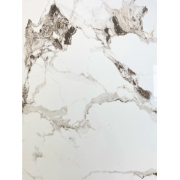 Console murale Ophelia ceramique aspect marbre