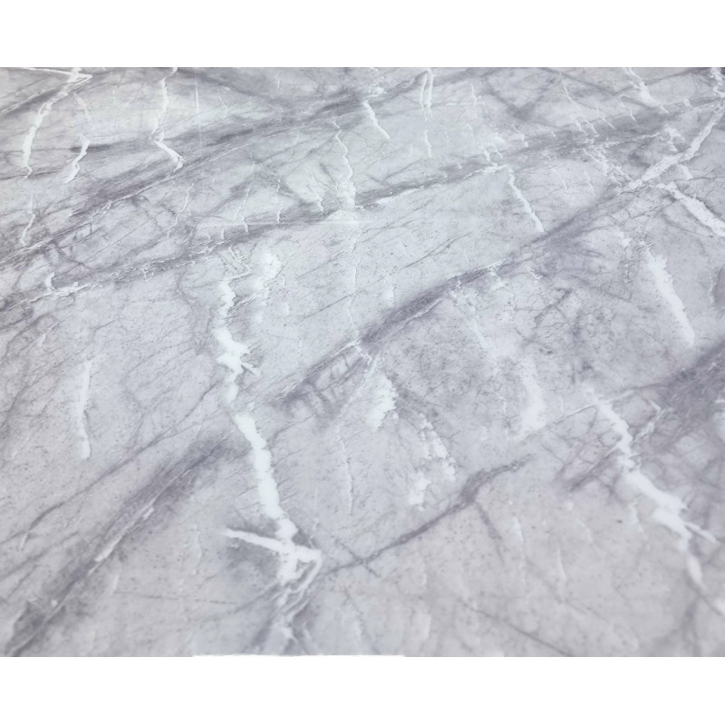 Console Geo effet marbre, design geometrique 120 cm