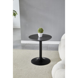 Table d'appoint Goya effet marbre céramique 44 cm