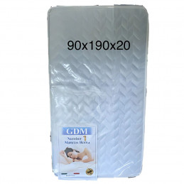 Matelas mousse Made in Italy – Épaisseur 20 cm – Prêt à l’emploi