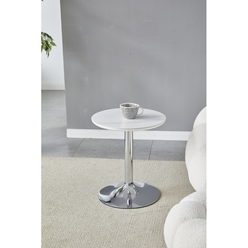 Table basse d'appoint Goya, plateau céramique
