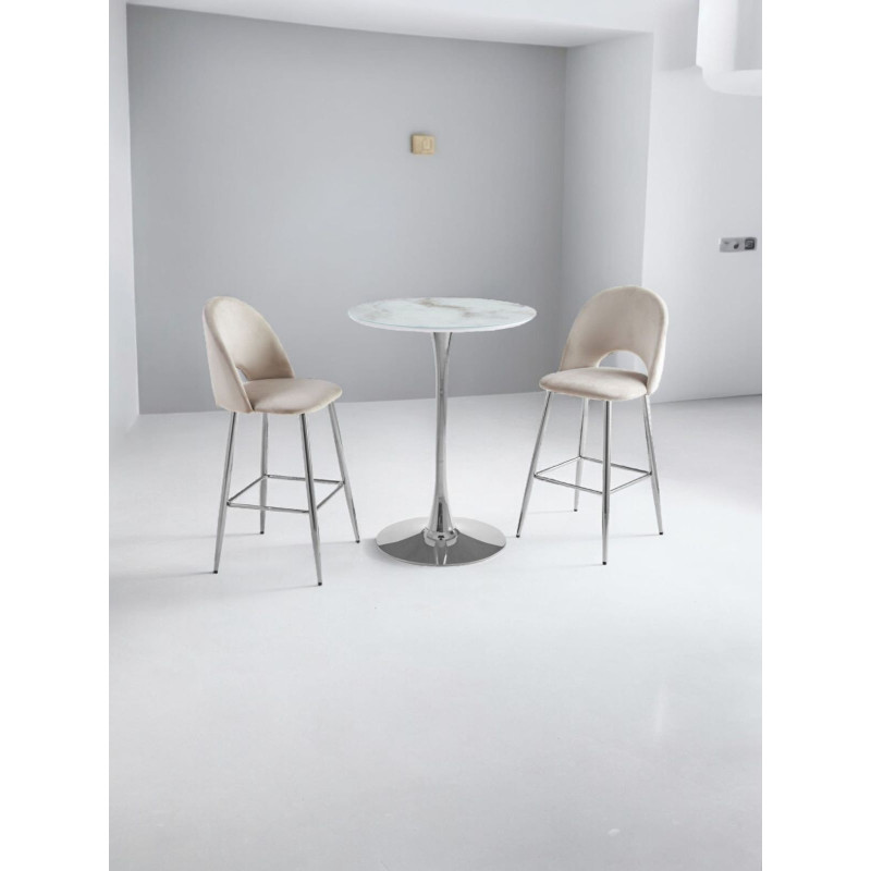 Table de bar Rosa