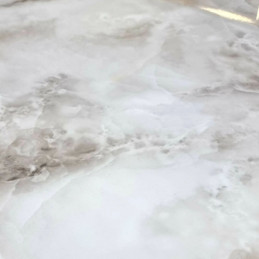 Tables gigognes hexagonales pieds dorés -