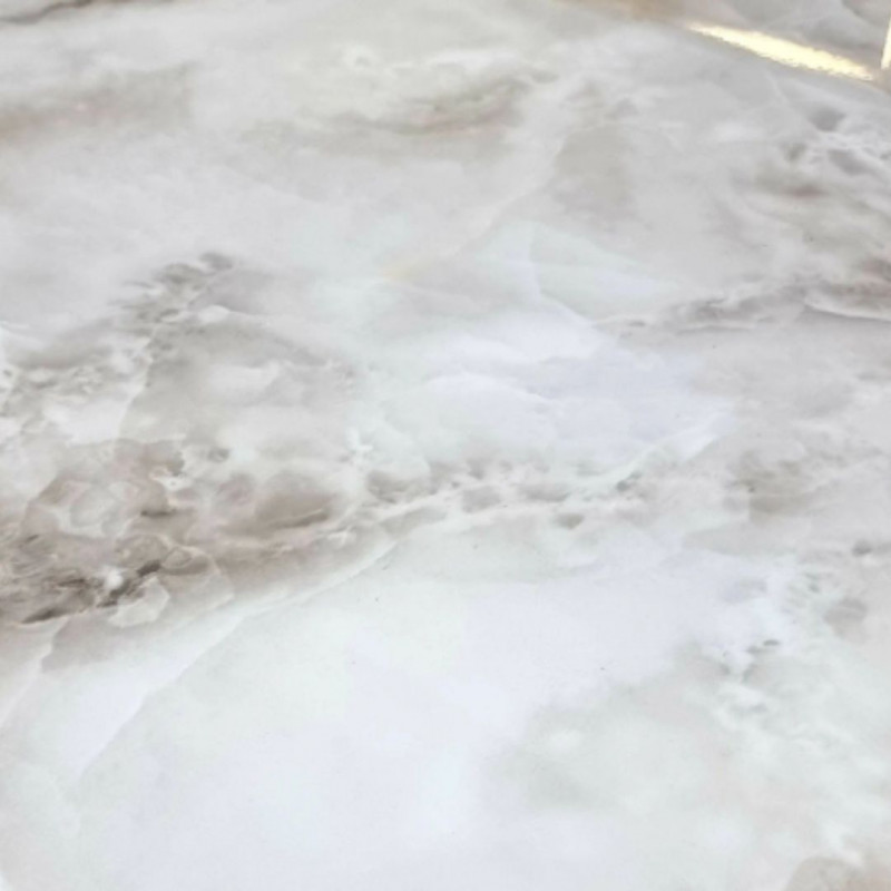 Tables gigognes hexagonales pieds dorés - Tables gigognes hexagonales pieds dorés -
