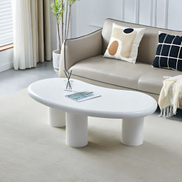 Table basse demi lune 130cm