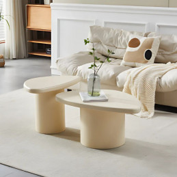 Tables basses - Duo en forme de goutte d’eau