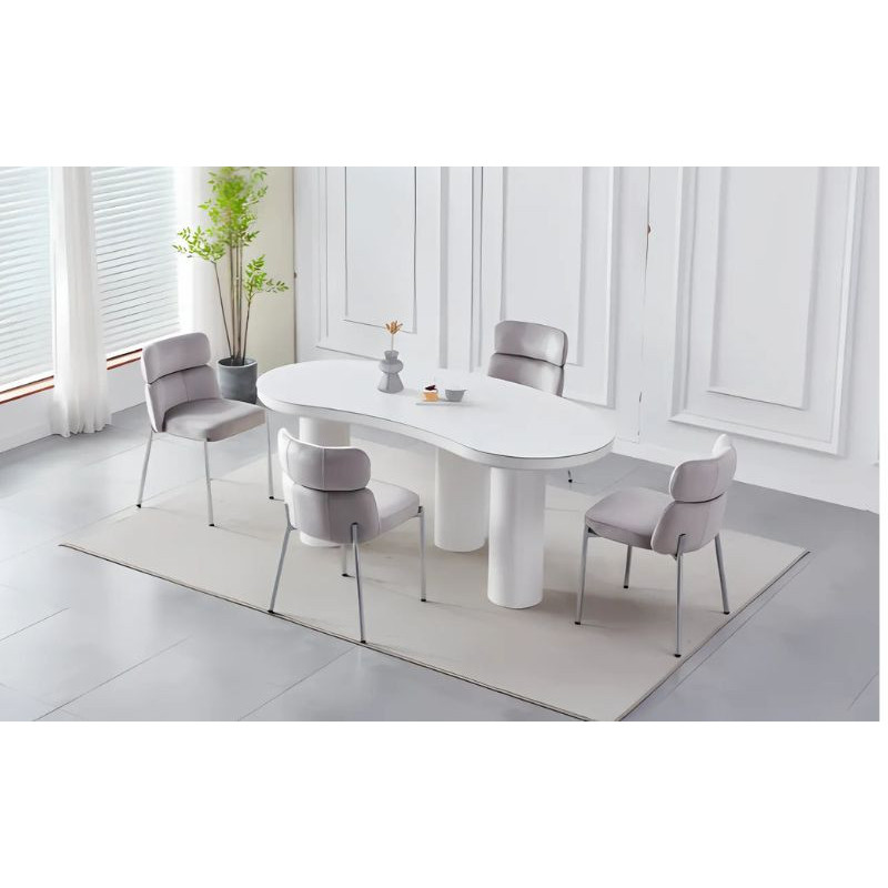 Table à manger demi-lune 180 cm Table à manger demi-lune 180 cm