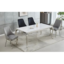 Table à manger baroque – 150 ou 180 cm