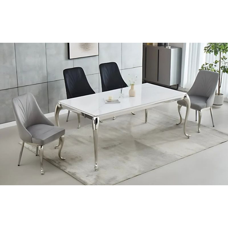 Table à manger baroque – 150 ou 180 cm