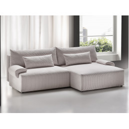 Canapé ZARLINA – Convertible Réversible avec Coffre