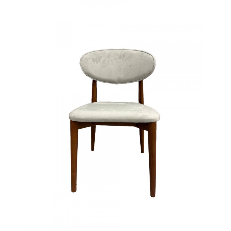 Chaise BOHÈME bois massif et tissu microfibre Chaise BOHÈME bois massif et tissu microfibre
