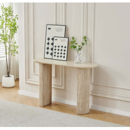 Console Calypso plateau ceramique 120 cm