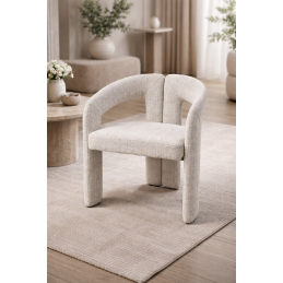 Chaise Onix Cremona beige salle a manger